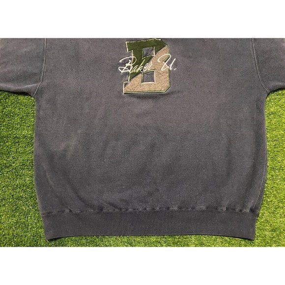 Vintage Y2K Jansport Baker University Wildcats crewneck sweatshirt XL XXL - Picture 5 of 11